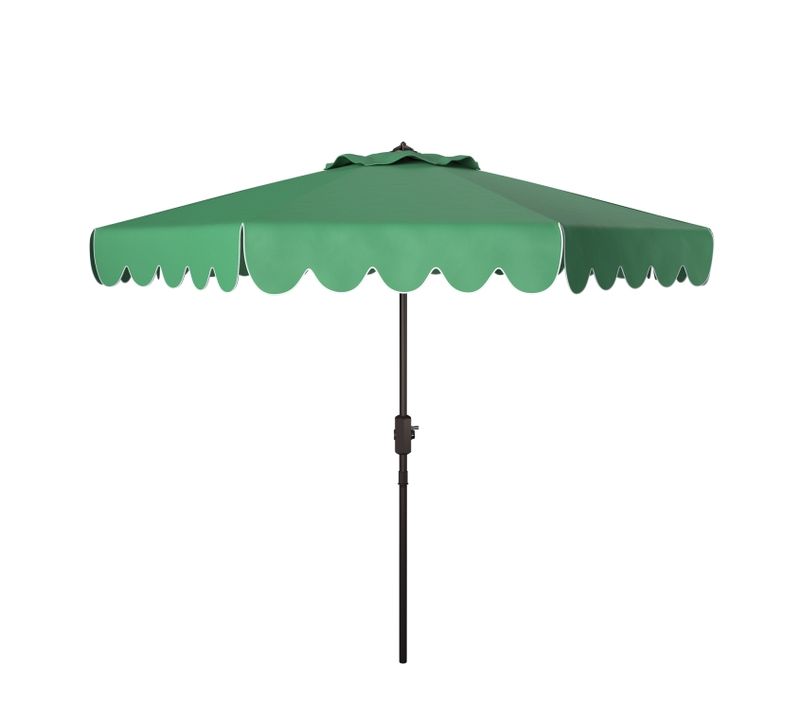 Parasol Littoral Dorinda Vert Metal 255 X 255 X 250