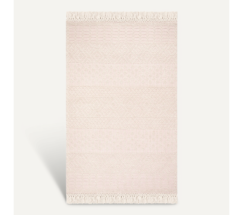 Tapis Natura 122 X 183 Cm Bohemien Ivory Ivoire / Rose