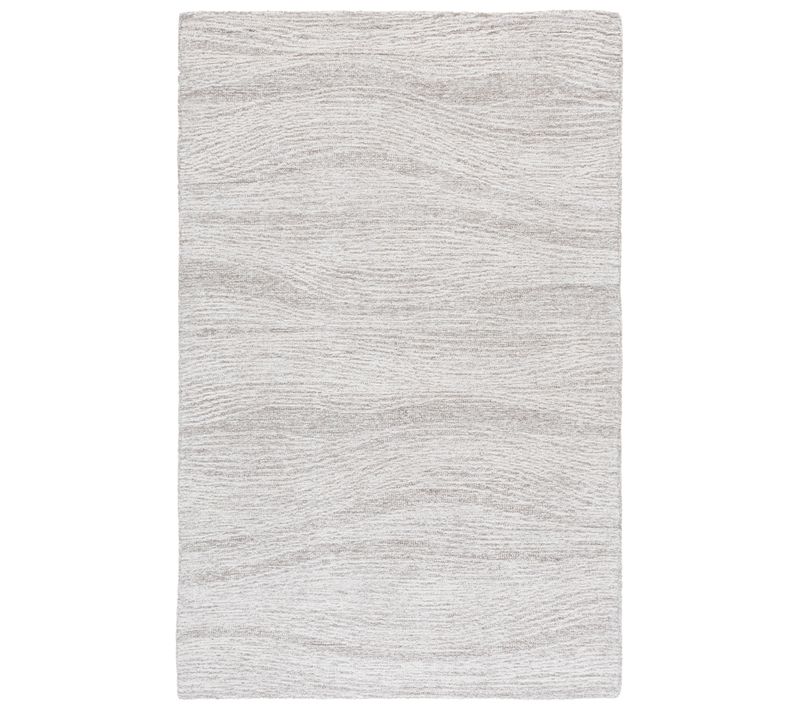 Tapis Metro 244 X 305 Cm Moderne Contemporain Zella Ivoire