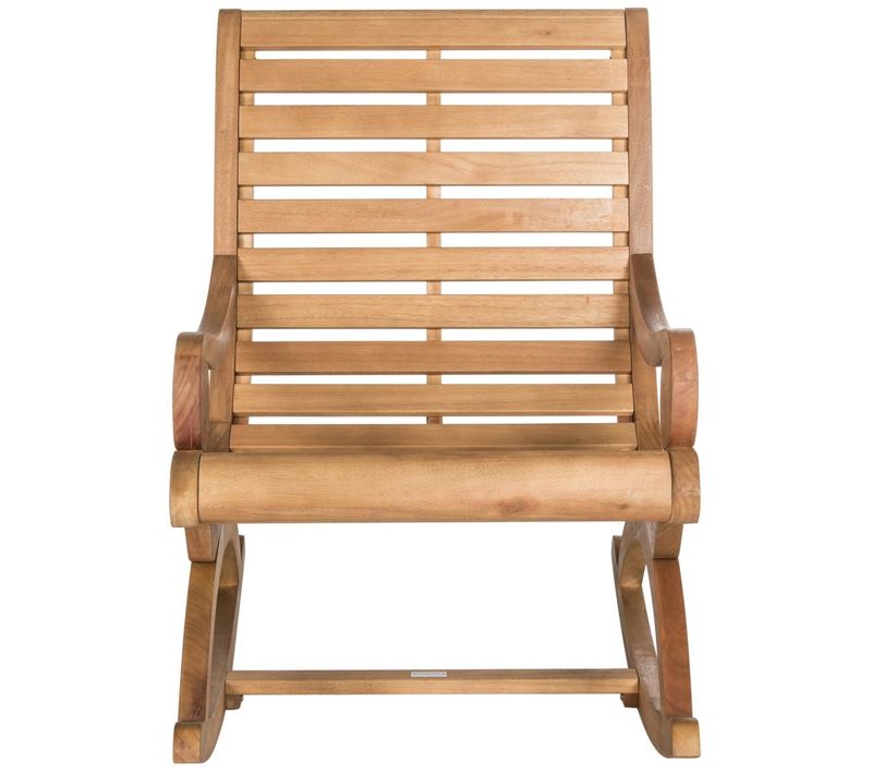 Chaise Longue D'exterieur Vonda Neutre Bois D'eucalyptus 64 X 92 X 94 Cm