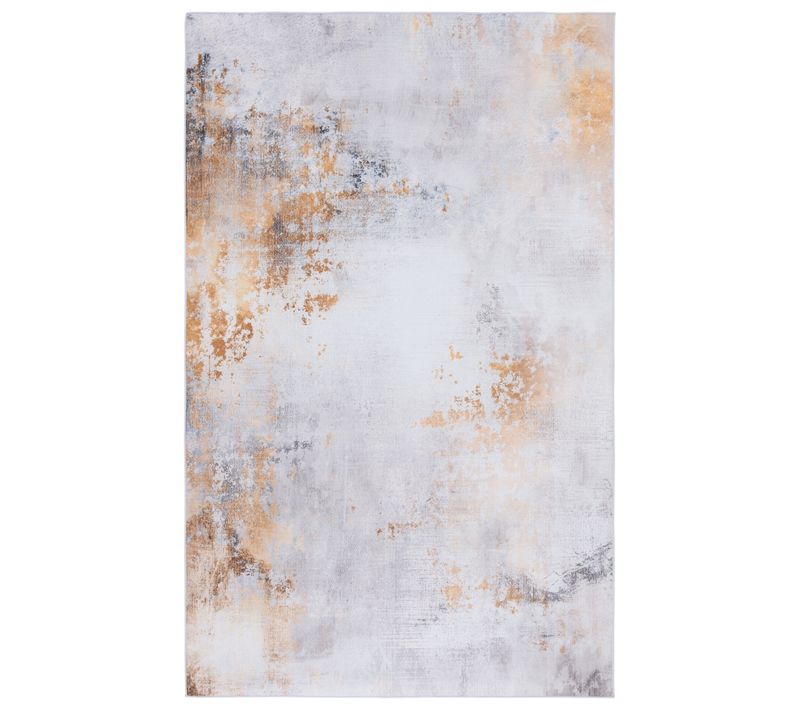 Tapis Tacoma 91 X 152 Cm Moderne Aviva Gris / Or