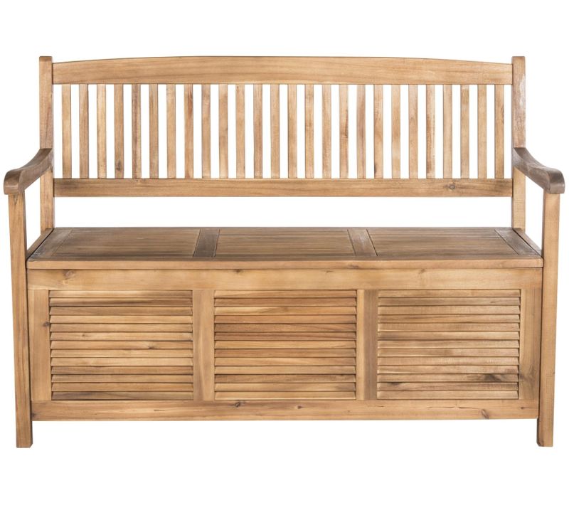 Banc Brisbane Neutre Bois D'acacia 127 X 61 X 89 Cm