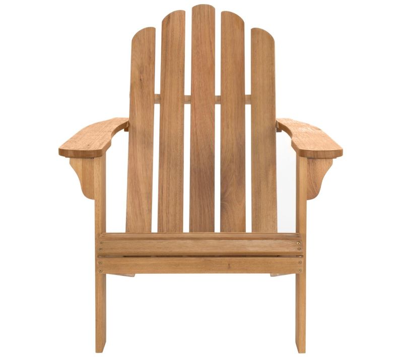 Chaise Adirondack Gerlinda Neutre Bois D'eucalyptus 72 X 91 X 95 Cm