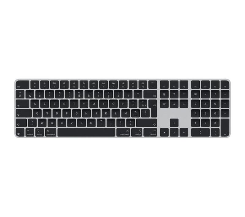 Magic Keyboard Avec Touch Id Et Pavé Numérique (azerty, Noir)