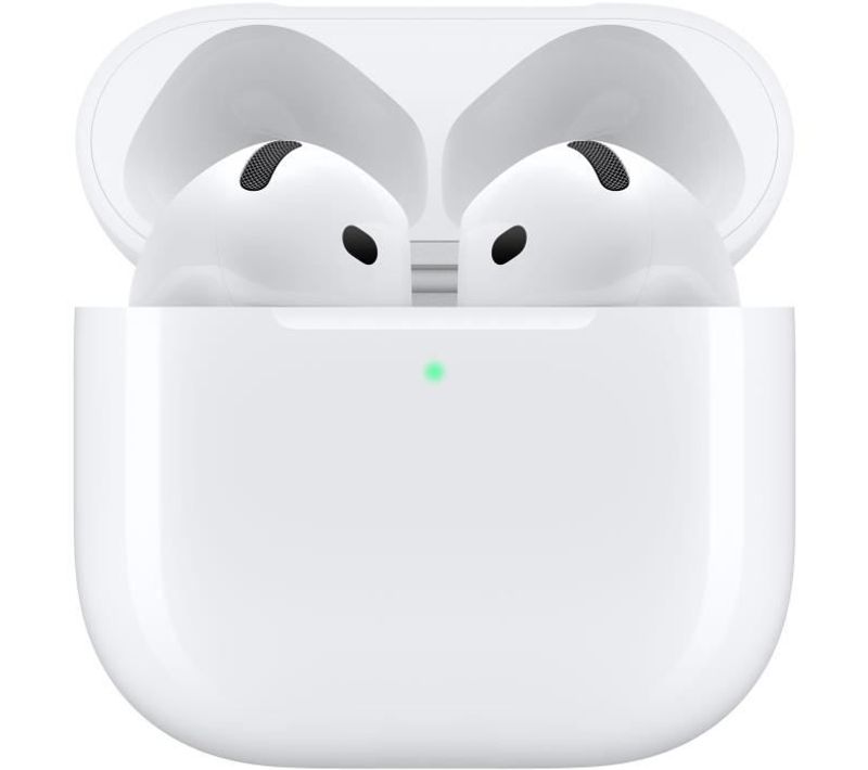 Airpods 4 Blanc Avec Boîtier De Charge USB‑c Ecouteurs Sans Fil