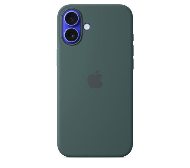 Apple iPhone 16 Plus - Coque En Silicone Avec Magsafe - Lake Green
