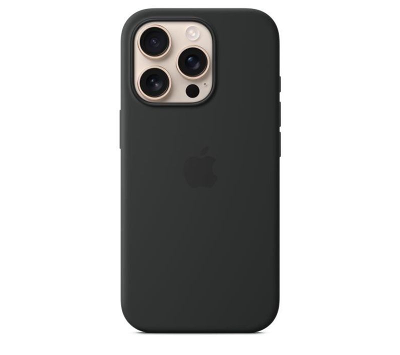 iPhone 16 Pro - Coque En Silicone Avec Magsafe - Black