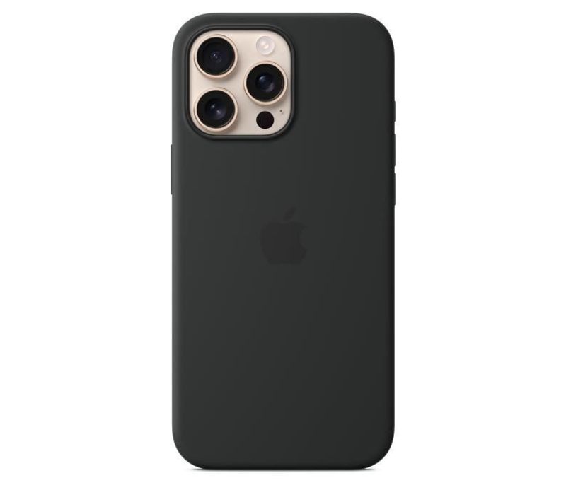 Apple iPhone 16 Pro Max - Coque En Silicone Avec Magsafe - Black