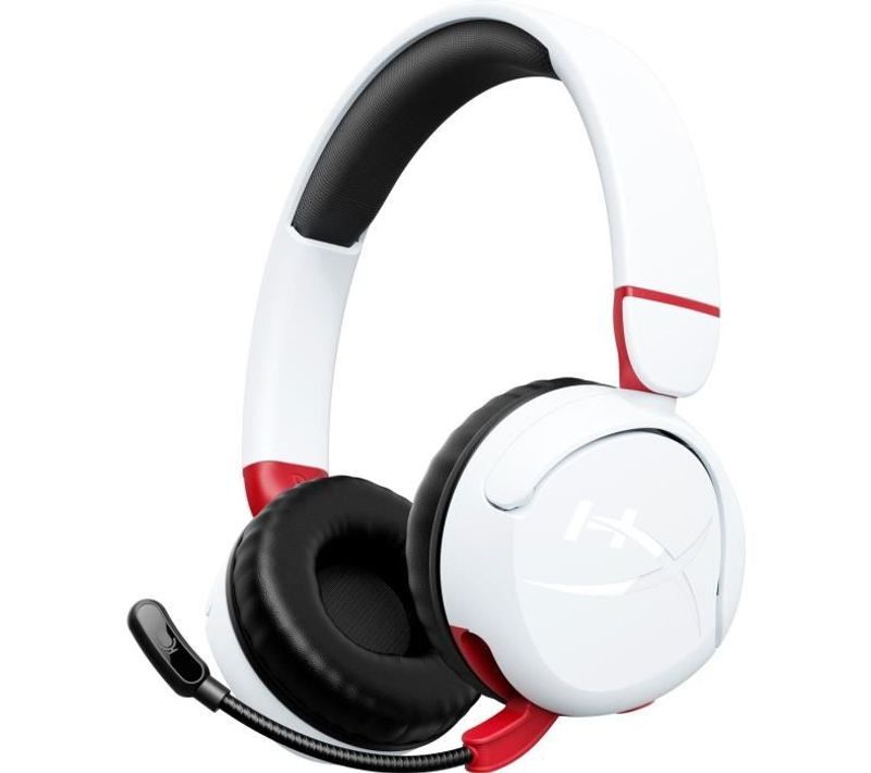 Casque Gamer Sans Fil - Hyperx Cloud Mini - Pour PC Et Console - Blanc