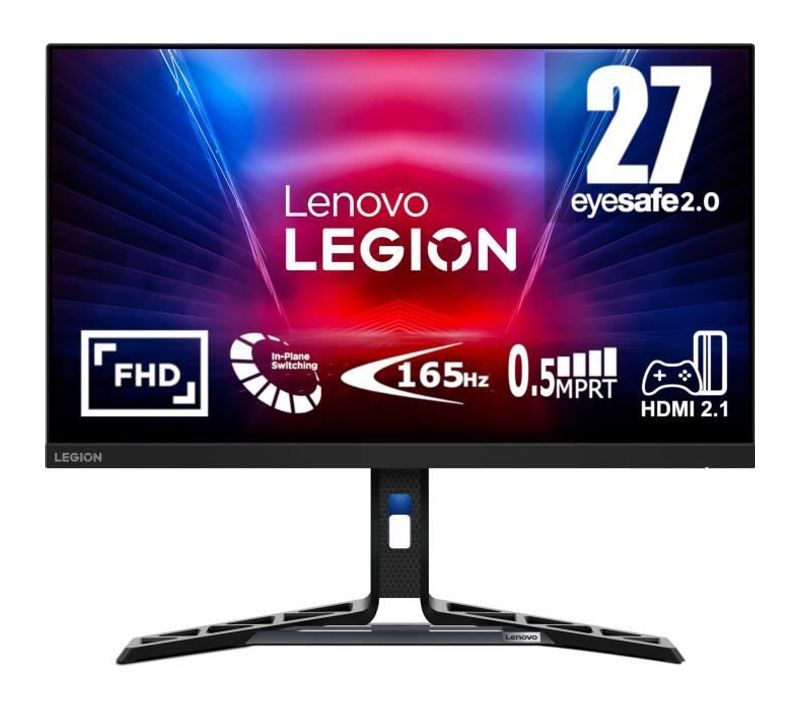 Ecran PC Gamer - Lenovo Legion R27i-30 - 27 Ips Fhd 180hz (od) - 0,5ms - HDMI 2.1