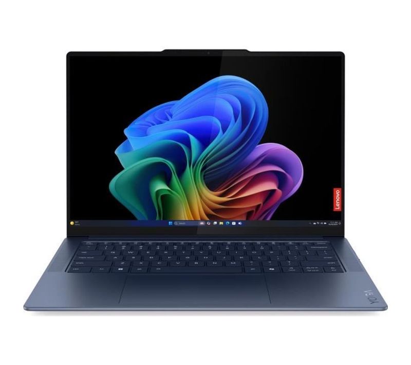PC Portable Yoga Slim 7x 14q8x9 - 14'' 3k 90hz Oled - Snapdragon X Elite - Ram 32go - Ssd 1to - Win