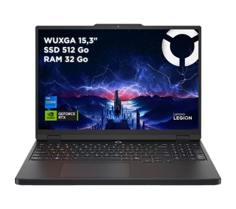 PC Portable Gamer Legion 5 15irx10 - Sans Windows - 15,3 165 Hz Ips - Core I7-13650hx - Rtx 5070 11