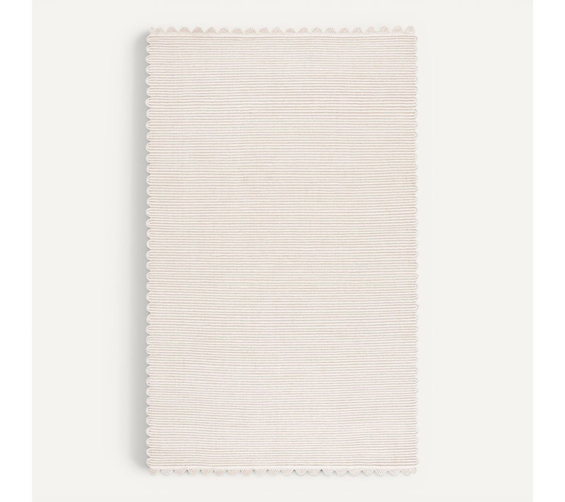 Tapis Montauk 91 X 152 Cm Cotier Samara Ivoire