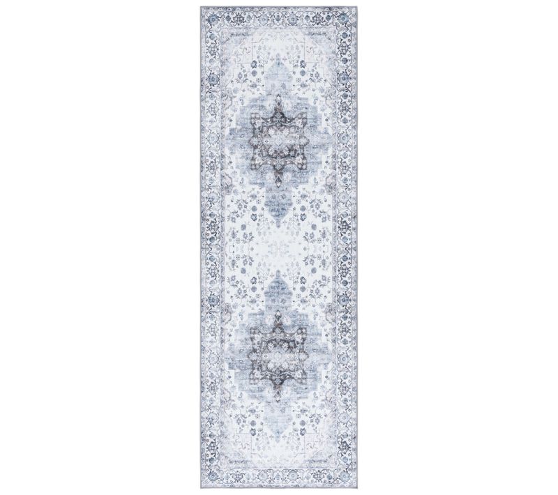 Tapis Arizona 76 X 183 Cm Traditionnel Coraline Ivory / Blue