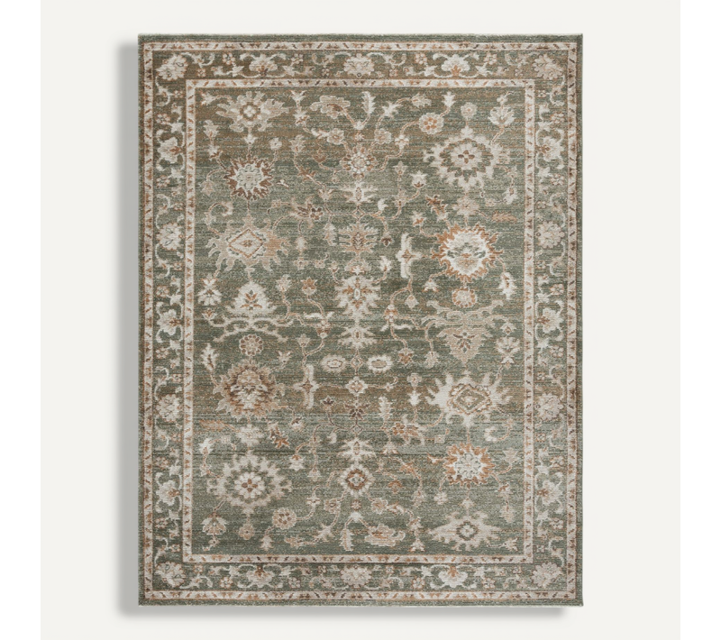Tapis Hazel 160 X 229 Cm Oriental Lucian Vert / Ivoire