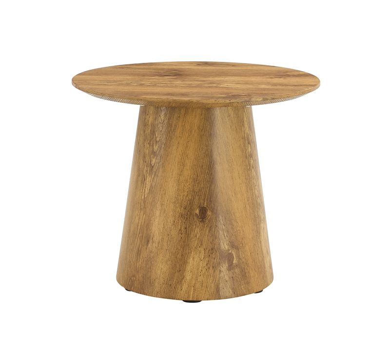 Table Basse Rond 50x50x48cm Meuble Salon Canapé Table D'appoint Petite Table Manger Vintage Bois