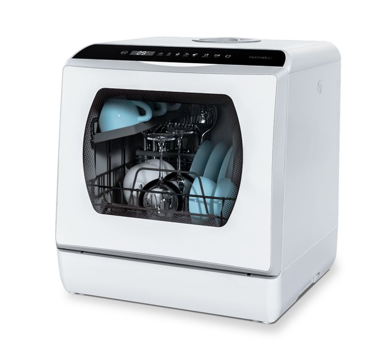 Mini Lave-vaisselle 4 couverts, Avec Et Sans Raccordement à L'eau, Largeur 43 Cm