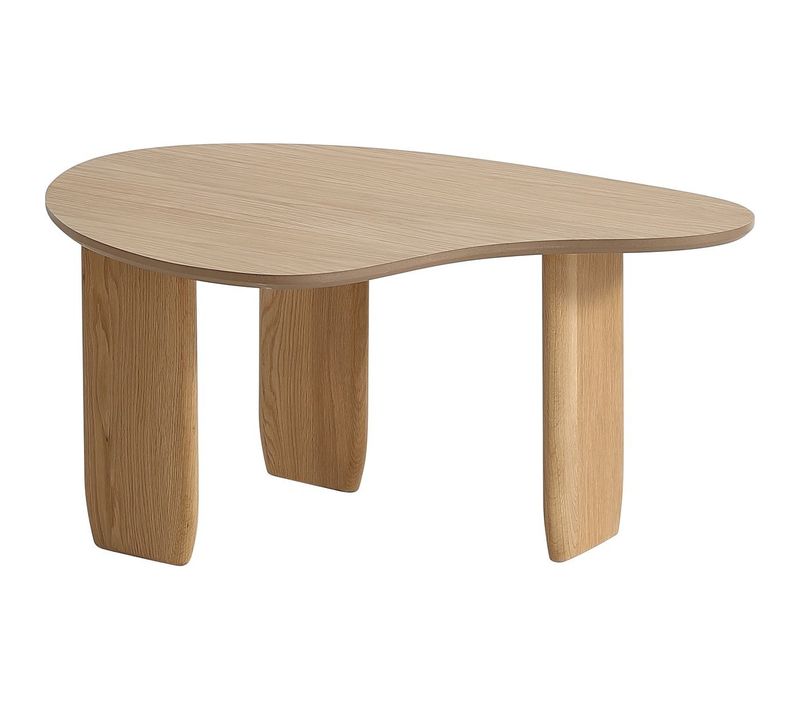 Table Basse Organique En Bois 80 Cm - Aria