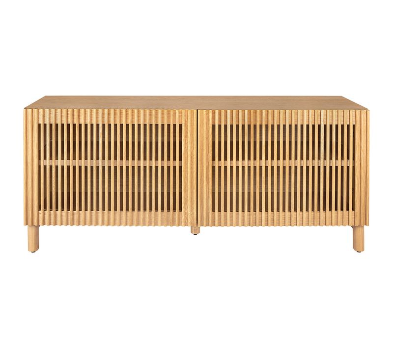 Buffet 2 Portes Bois/frêne 120 Cm - Umea