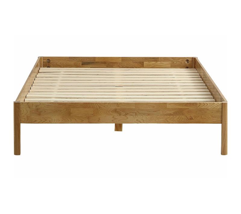 Lit Adulte 180x200 Cm En Chêne Massif - Aina