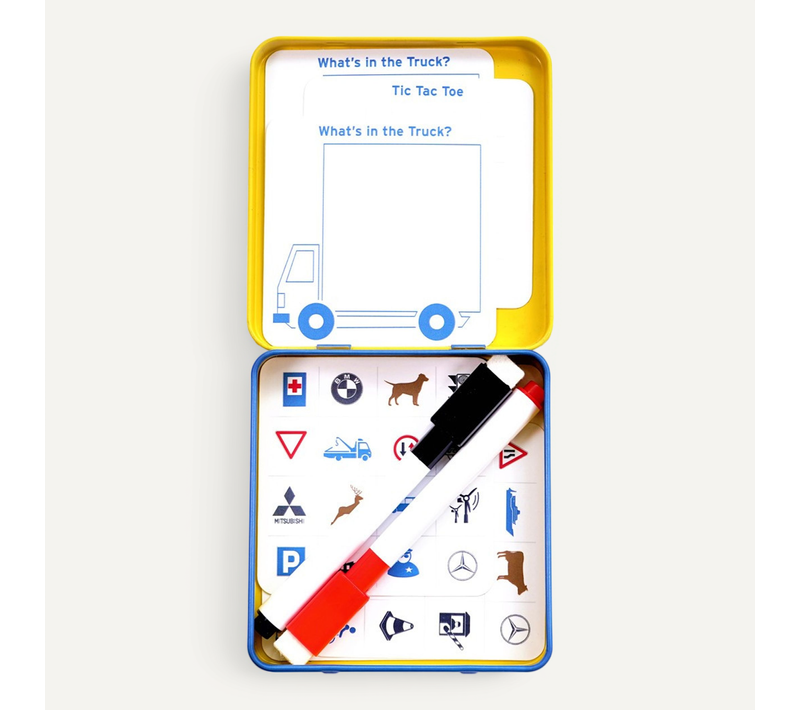 Kit De 8 Jeux De Voyage Bleu