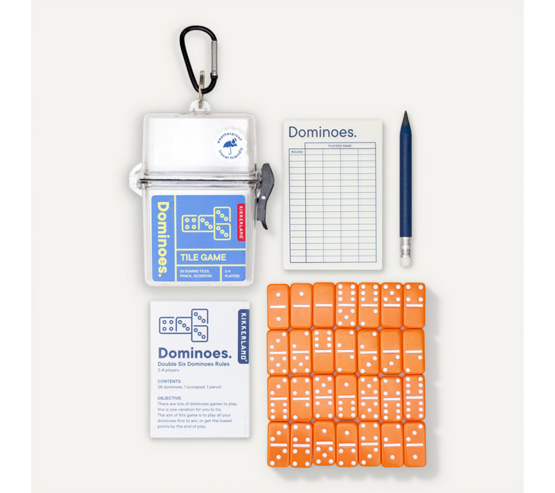 Jeu De Dominos De Voyage Orange