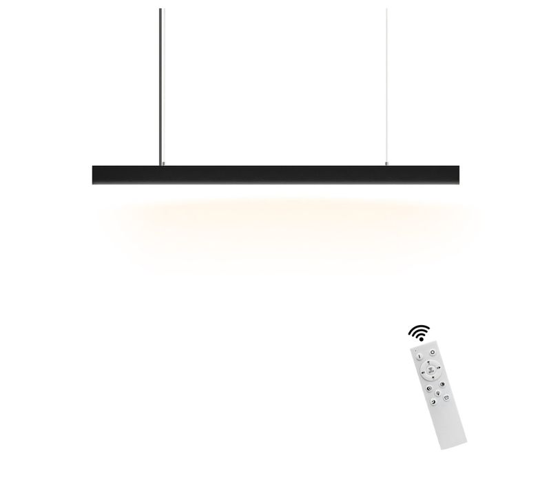 Suspension LED Pour Table à Manger, Intensité Variable, Moderne, Avec Télécommande