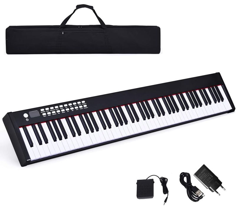 Clavier De Piano Numérique à 88 Touches Pour Enfants Avec Fonction Mid