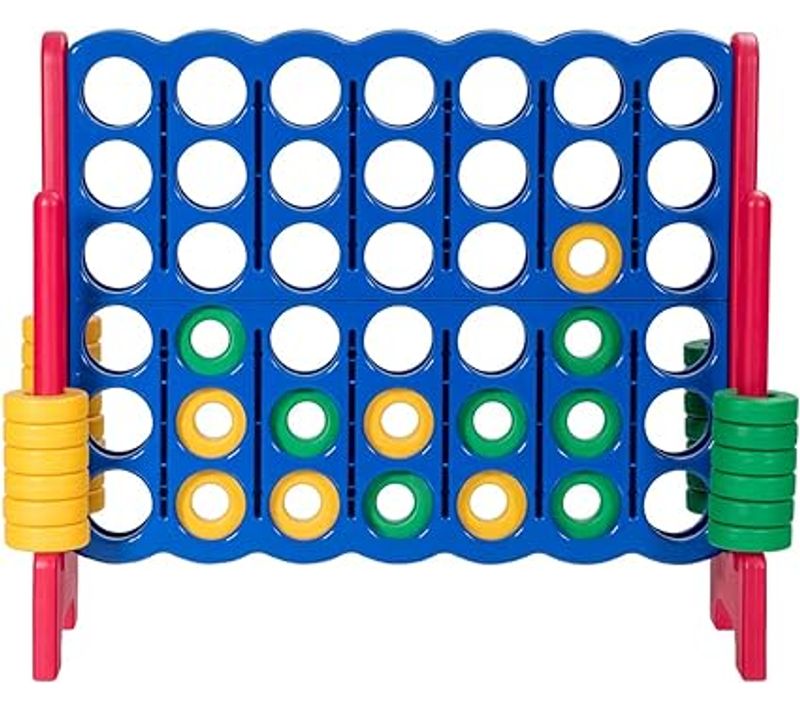 Jeux Puissance 4 Géant Pour Enfant, Jeu De Société Pour Familles Jeu De Stratégie