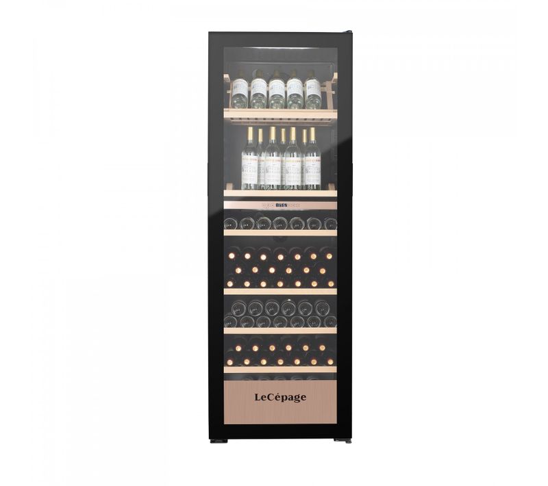Cave à Vin Polyvalente Agj268vn2z 268 Bouteilles Double Zone
