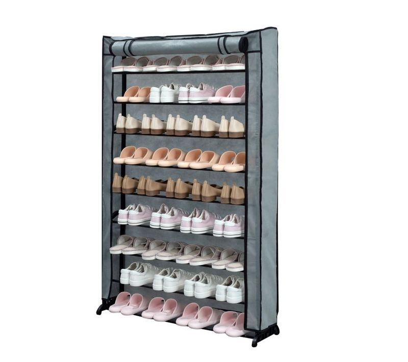 Meuble à Chaussures 9 Niveaux  Hg8077-gry