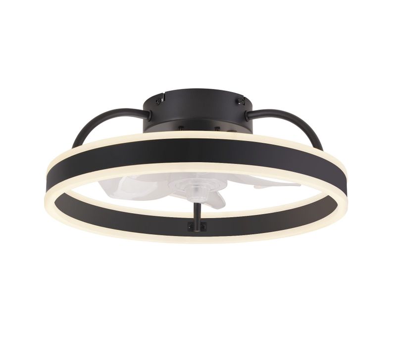 Ventilateur De Plafond Avec Éclairage 34w 40 Cm Silencieux Variable 3 Températures De Couleur