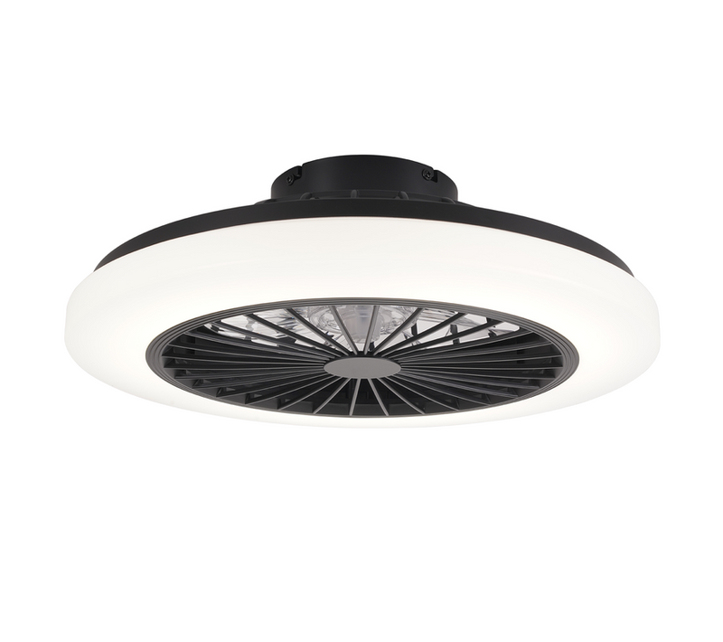 Ventilateur De Plafond Avec Éclairage LED Silencieux Et Télécommande 40 Wintensité Variable