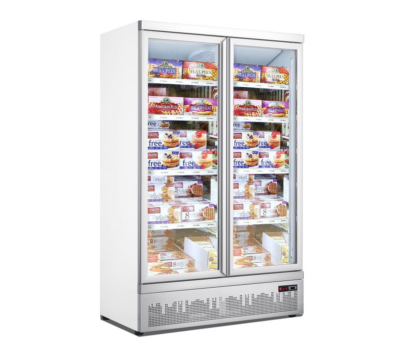 Armoire Congélateur Professionnel 1000 Litres - Vitrée -