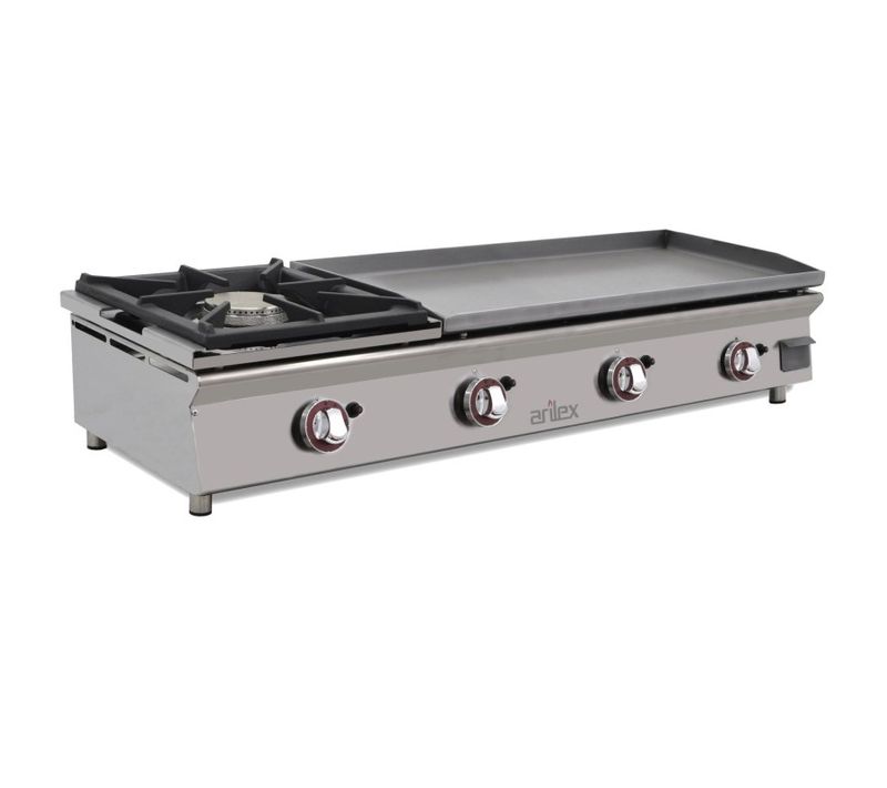 Plancha à Gaz En Acier Laminé -