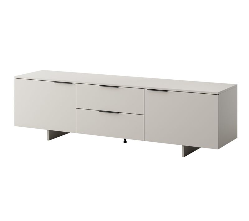 Meuble TV 180x42x55 Cm Cachemir Calia Meuble Avec Tiroirs Hi-fi Sur Pied