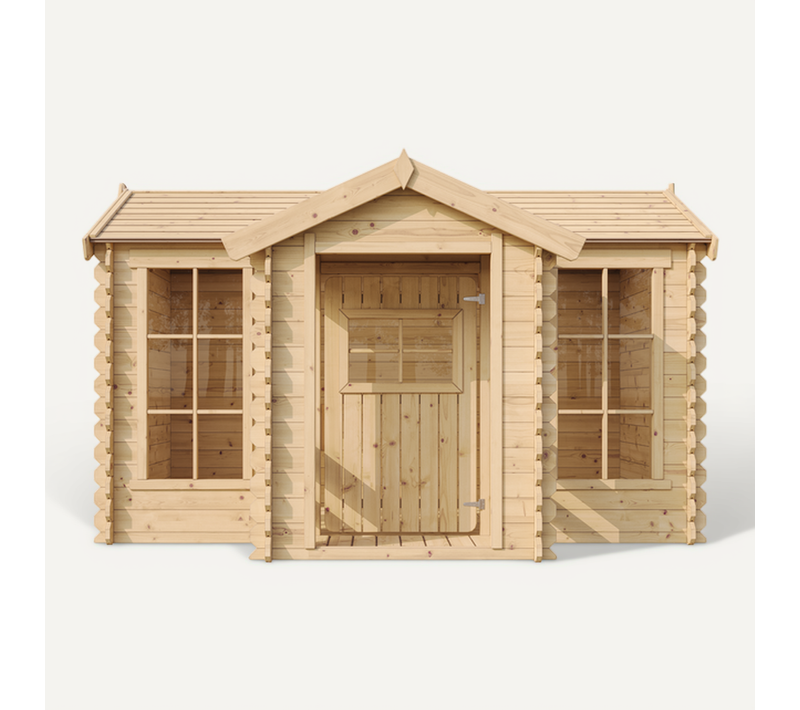 Maison En Bois Pour Enfants - M520 - 241x187xh151cm/2.63m2