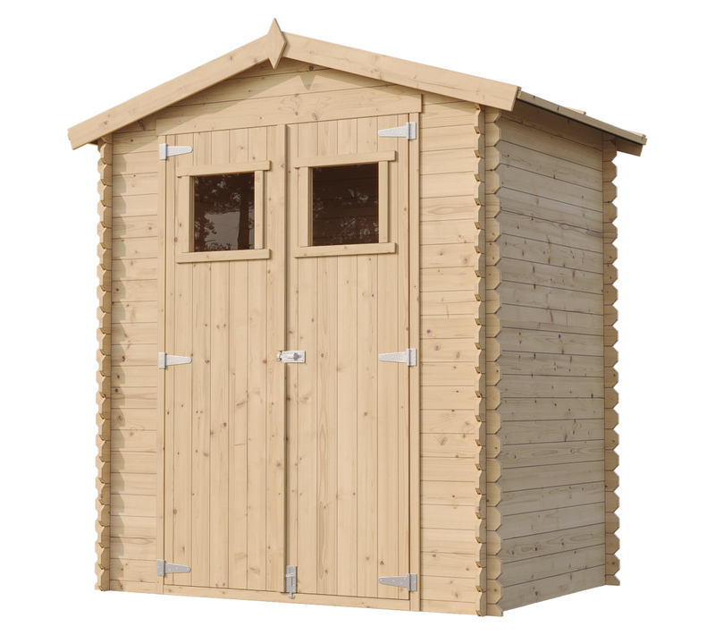 M367 - Abri De Jardin En Bois 1,98 M2 - Abri De Jardin Sans Plancher - Petit Abri Vélo