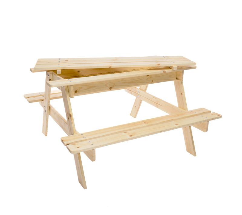 Table Enfant Pour Le Jardin - M010-1 - 90x90xh50 Cm