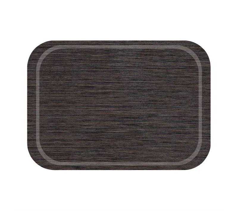 Plateau De Service Antidérapant Wengé - 6 Dimensions - Mélamine -