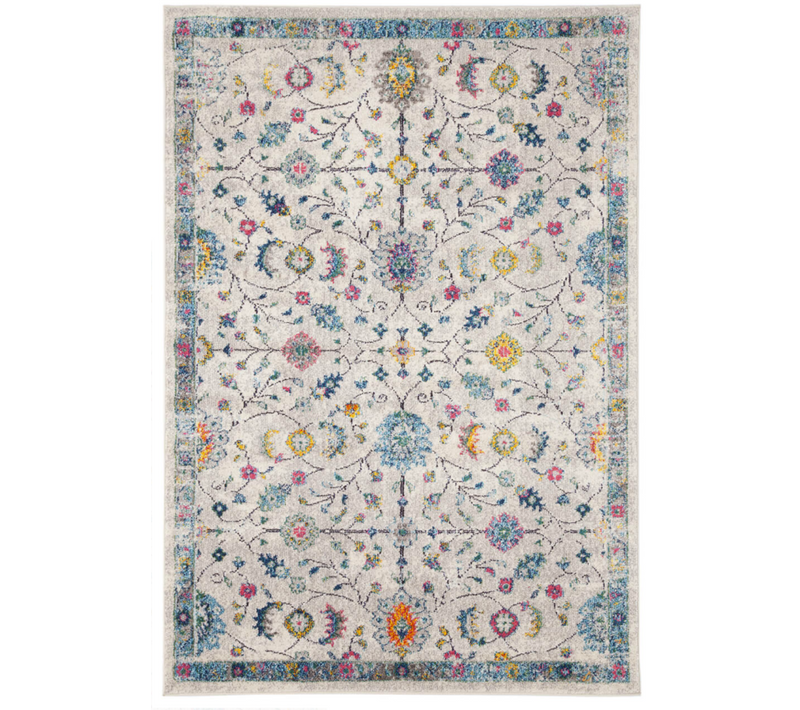 Tapis Moderne Tissé Plat Style Orient Halil 200 X 200 Cm