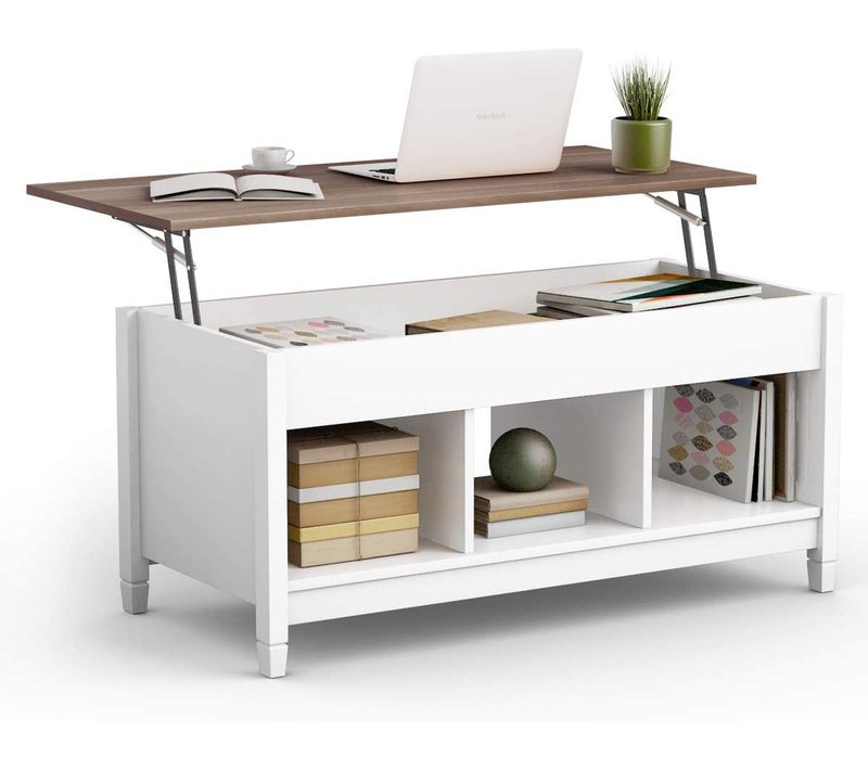 Table Basse Avec Plateau Relevable