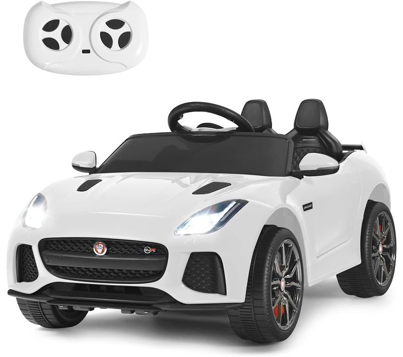 Voiture Electrique 12v Pour Enfants 3-8 Ans 1 Place, 3-5km/h  Blanc