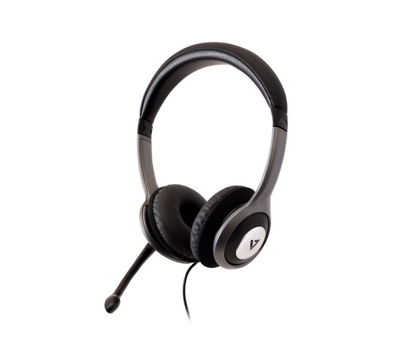 Casque Micro Filaire Hu521-2ep Écouteur/ Noir, Argent