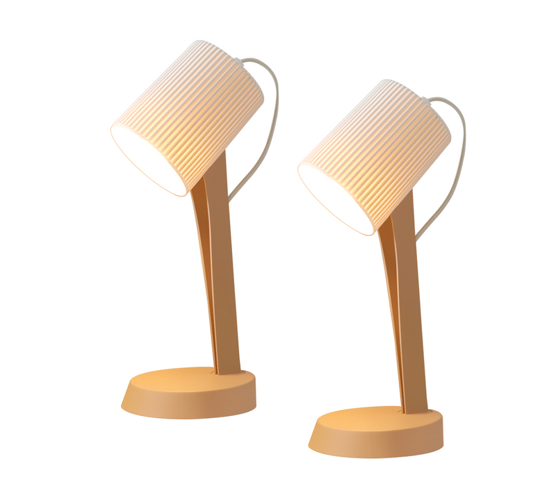 Lampe De Table Salon Lampe De Chevet Avec Câble 37,4 Cm Lot De 2 Petites Lampes E14