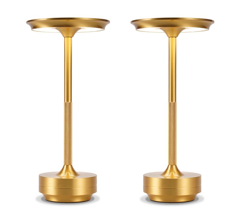 Lampe de Chevet Tactile LED Lot De 2 Intensité Variabl Pour Rebord De Fenêtre Salon Bureau