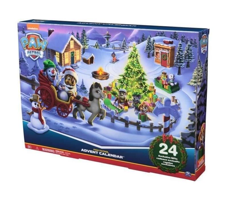 Calendrier De L'avent La Pat' Patrouille, 24 Surprises, Spinmaster