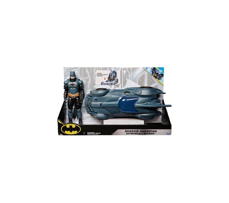 Pack  Batmobile Et Figurine  30 Cm