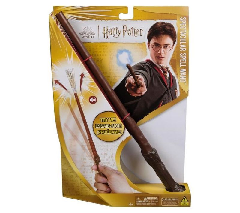 Baguette Magique Interactive Harry Potter 30 Cm - Lumières Et Sons
