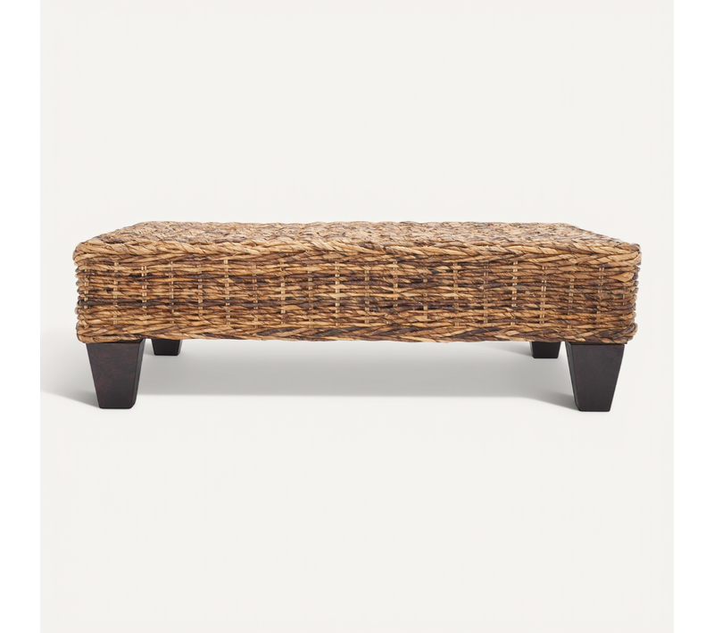 Table Basse Chessie Neutre Rotin 103 X 70 X 31 Cm